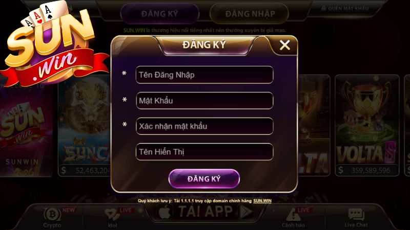 Hướng dẫn đăng ký Sunwin nhanh chóng