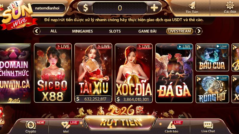 Những tựa game Casino Sunwin không nên bỏ qua