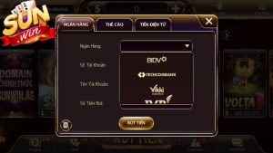 Chi tiết từng bước rút tiền tại cổng game Sunwin